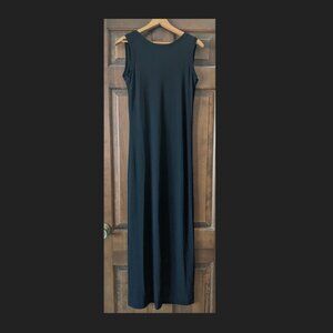Floor Length Norma Kamali (Kamali Kulture) Black Jersey Dress